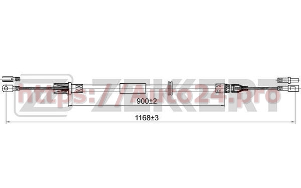 BZ-1178 Zekkert для MERCEDES-BENZ A6384270338