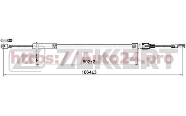 BZ-1181 Zekkert для MERCEDES-BENZ 2014200785