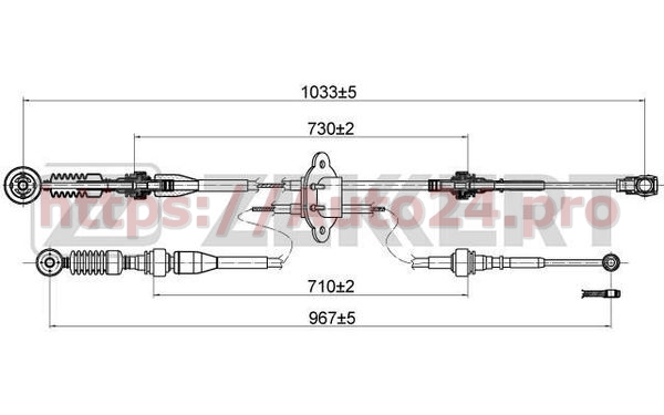 BZ-1185 Zekkert для HYUNDAI 4379425300