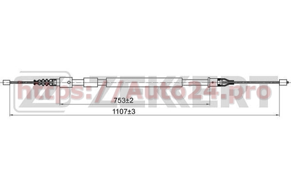 BZ-1198 Zekkert для OPEL 522655
