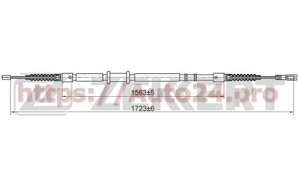 BZ-1206 Zekkert для VAG 8A0609721AF