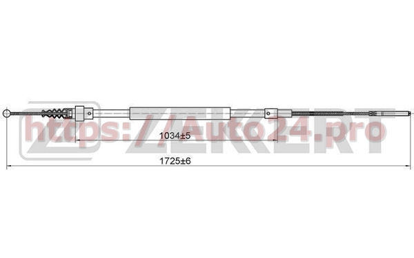 BZ-1215 Zekkert для VAG 3A0609721A