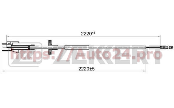 BZ-1218 Zekkert для VAG 251957803E