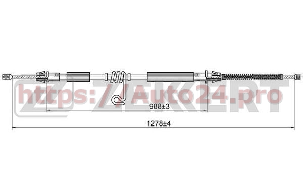 BZ-1224 Zekkert для FORD 1494893