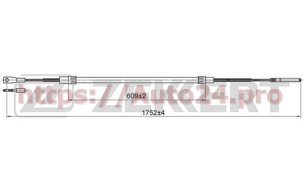 BZ-1233 Zekkert для BMW 34411156436