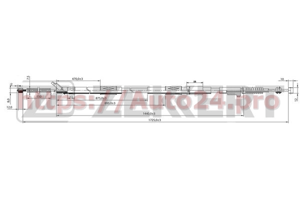 BZ-1361 Zekkert для TOYOTA 4642020351