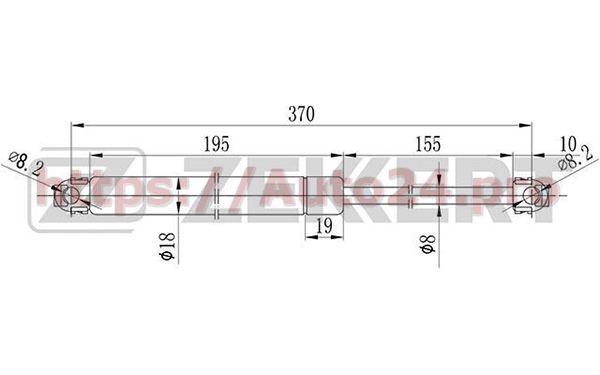 GF-1004 Zekkert для BMW 51241934270