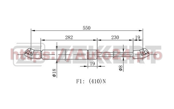 GF-1058 Zekkert для OPEL 90191627