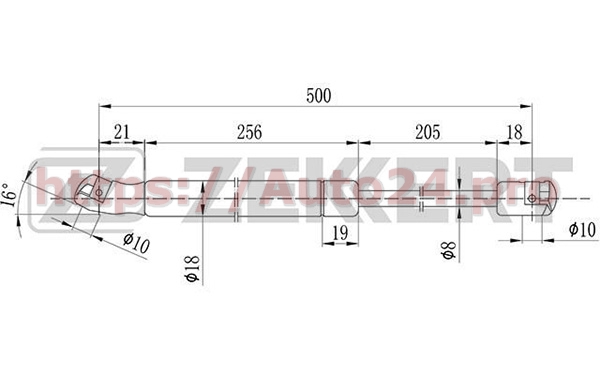 GF-1074 Zekkert для VAG 1J6827550