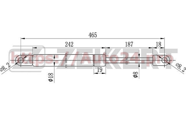 GF-1116 Zekkert для VAG 443823359B