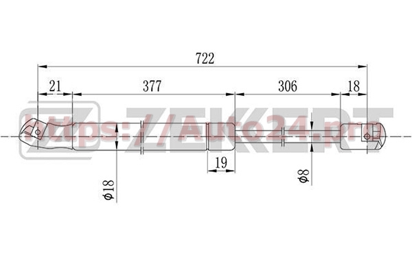 GF-1120 Zekkert для VAG 3B0823359C