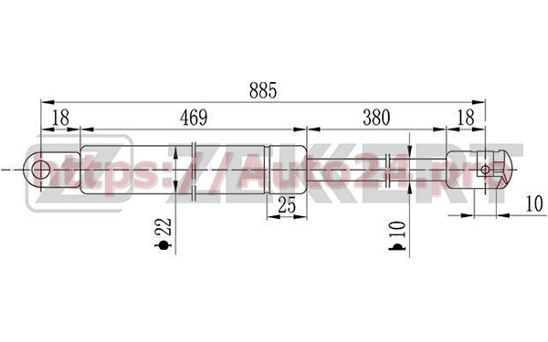GF-1122 Zekkert для VAG 4A0823359B