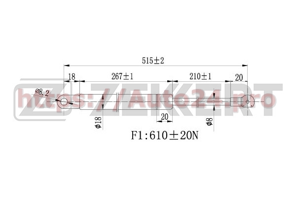 GF-1167 Zekkert для VAG 251829331A