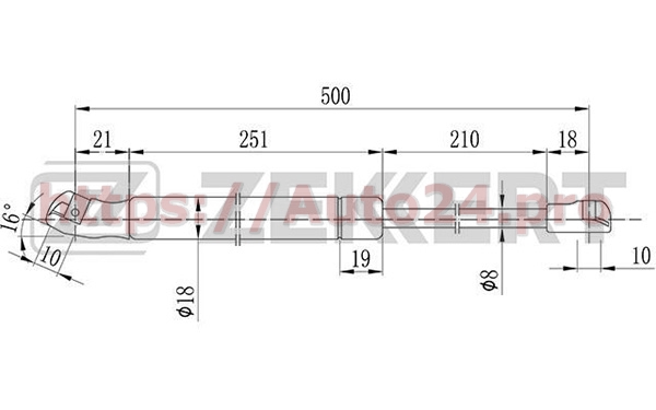 GF-1180 Zekkert для VAG 1J0823359D