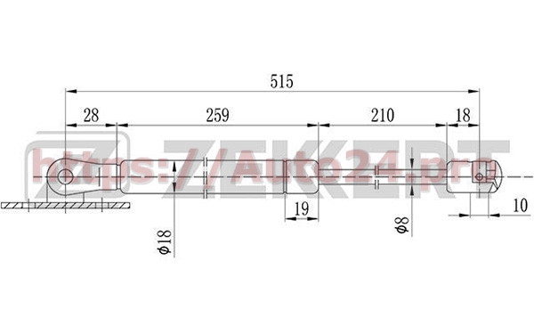 GF-1339 Zekkert для OPEL 90379025