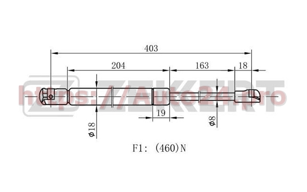GF-1352 Zekkert для VAG 1T0823359A