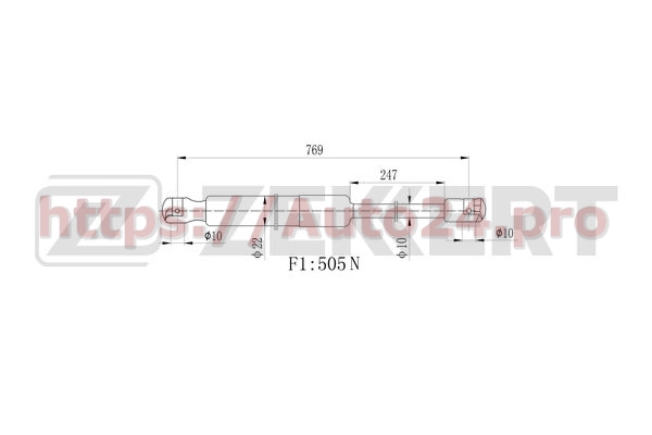 GF-1384 Zekkert для NISSAN 904519C102
