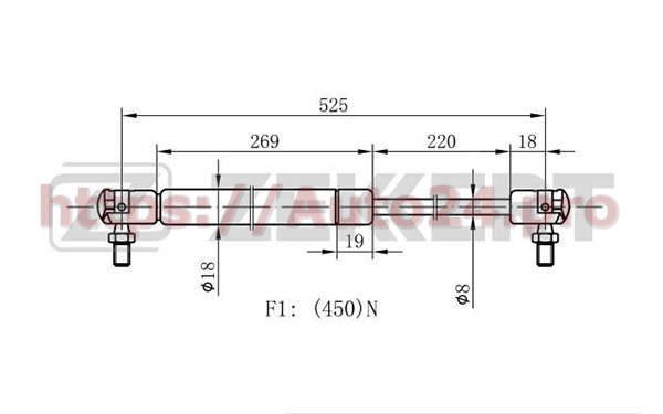 GF-1413 Zekkert для VAG 6U0827551B