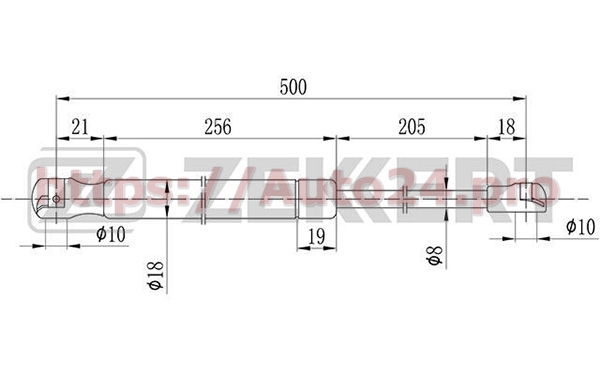 GF-1454 Zekkert для VAG 8D9827552F