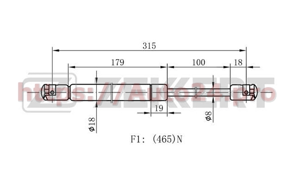 GF-1512 Zekkert для NISSAN 844302F000