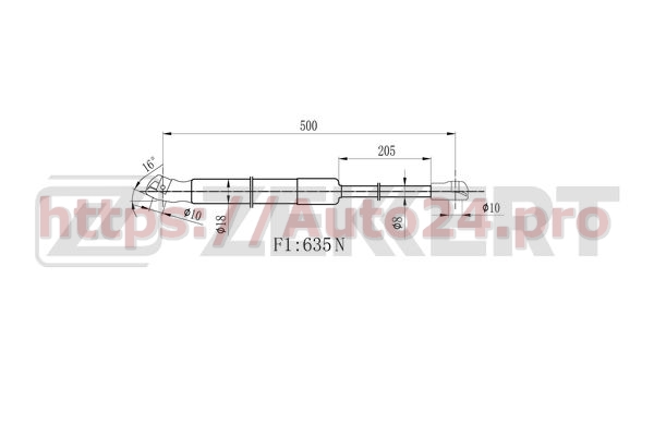 GF-1568 Zekkert для VAG 4B9827552M