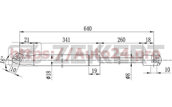 GF-1590 Zekkert для MERCEDES-BENZ 1637400045