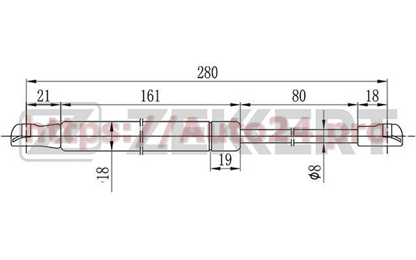 GF-1609 Zekkert для FORD 1124003