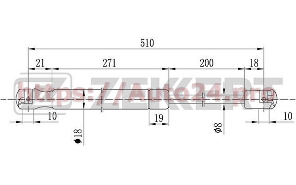 GF-1618 Zekkert для ROVER BKK41003