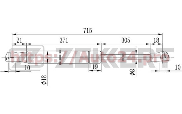 GF-1650 Zekkert для BMW 51238240596