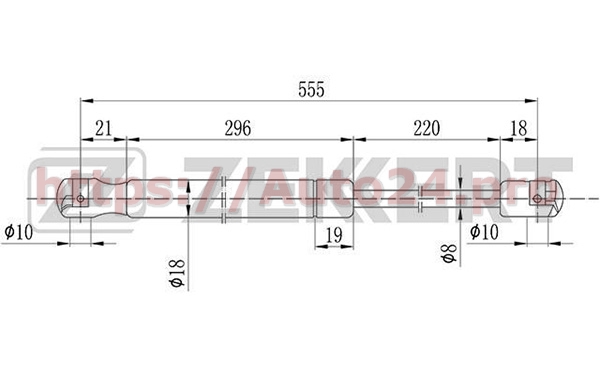 GF-1652 Zekkert для MITSUBISHI MR248939