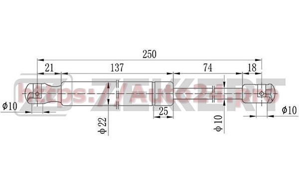 GF-1719 Zekkert для FORD 1120812