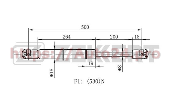 GF-1755 Zekkert для VAG 8D9827552F
