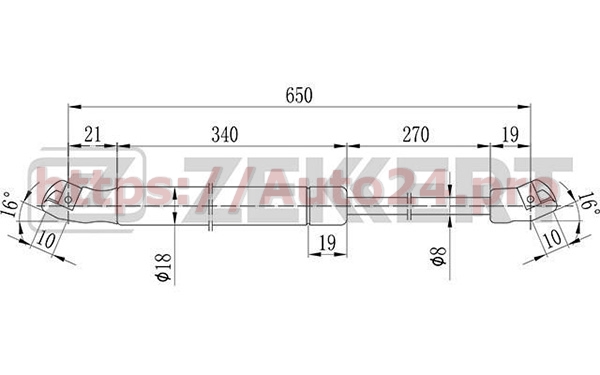GF-1779 Zekkert для OPEL 1178224