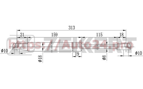 GF-1815 Zekkert для BMW 51237008745