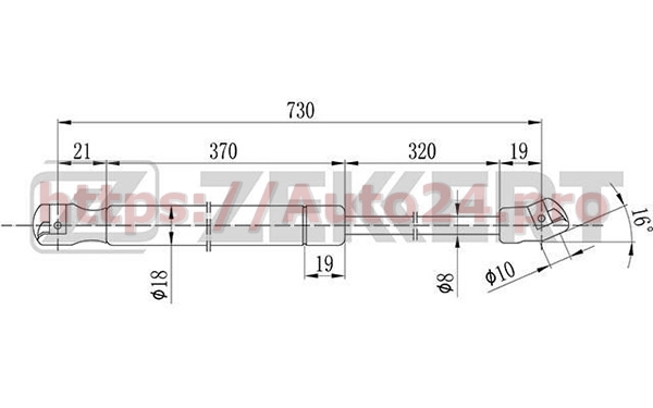 GF-1832 Zekkert для VAG 1K0823359A