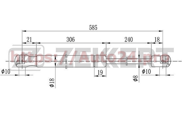 GF-1905 Zekkert для FORD 1349309