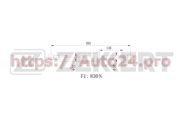 GF-1910 Zekkert для NISSAN 90451EB31A