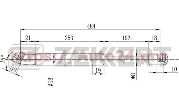 GF-1932 Zekkert для VAG 4L0823359