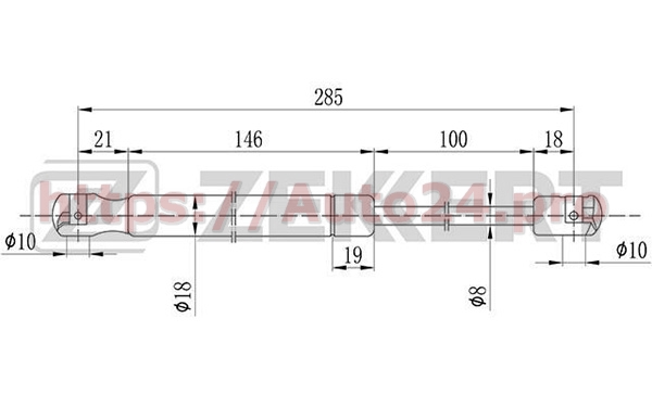 GF-1955 Zekkert для JEEP 55136764AA