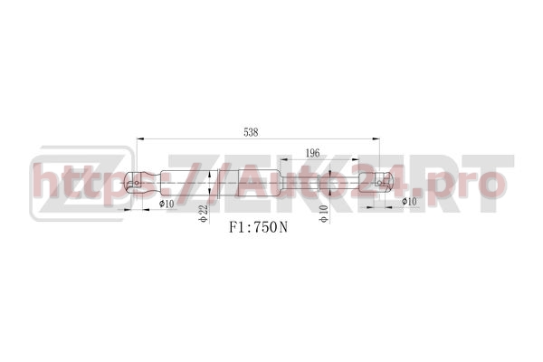 GF-1999 Zekkert для CITRO?NPEUGEOT 7000510263E0