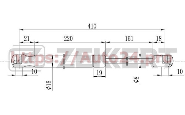 GF-2010 Zekkert для SSANGYONG 7115009000