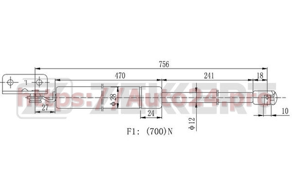 GF-2017 Zekkert для HYUNDAI 817804A030
