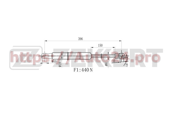 GF-2043 Zekkert для KIA 0K53Z56620