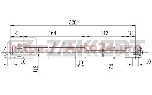 GF-2084 Zekkert для LAND ROVER LR001773