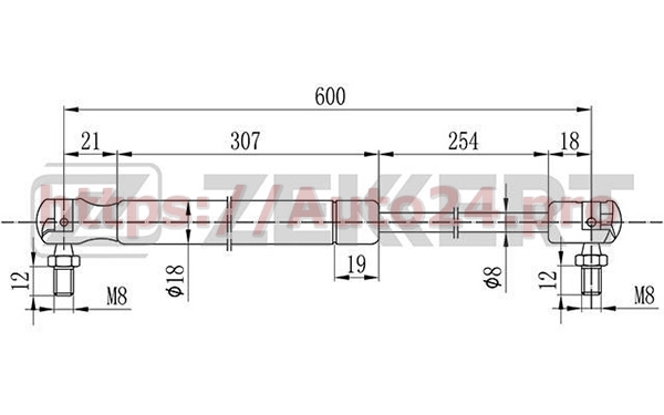 GF-2101 Zekkert для LADA 21110823101000