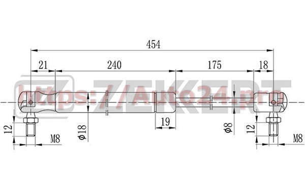 GF-2102 Zekkert для LADA 21120823101000