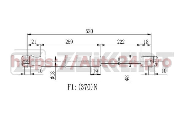 GF-2111 Zekkert для DACIA 8200735264