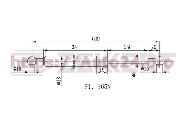 GF-2113 Zekkert для HONDA 74820SMGE02