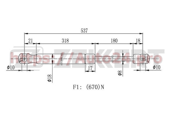 GF-2121 Zekkert для FORD 1751678