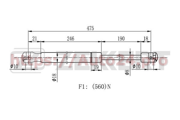 GF-2126 Zekkert для OPEL 0132715